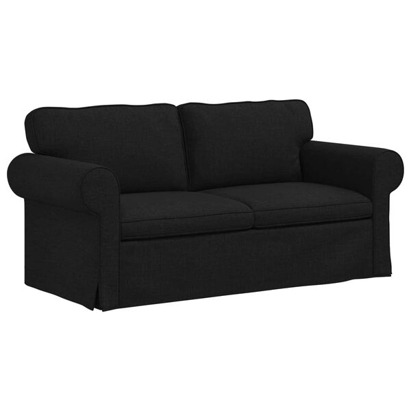 vidaXL Sofa Czarny