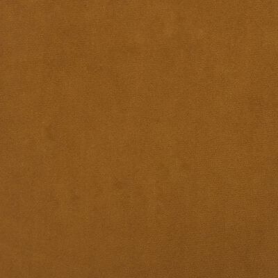 vidaXL Podnóżek, brązowy, 60x60x36 cm, aksamitn