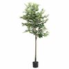 vidaXL Sztuczne drzewo Ficus 756 liści 170 cm zielone