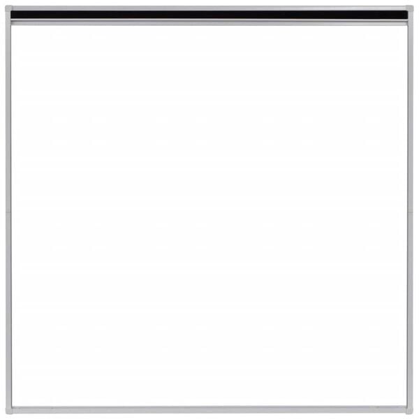 vidaXL Plisowana moskitiera okienna, aluminium, 120x120 cm