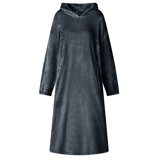 vidaXL Bluza-koc Granatowy l Flanela