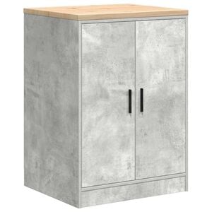 vidaXL Garażowa szafka do przechowywania Szary beton 60x51x85 cm