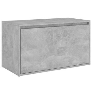 vidaXL Ławka do przedpokoju, 80x40x45 cm, szarość betonu