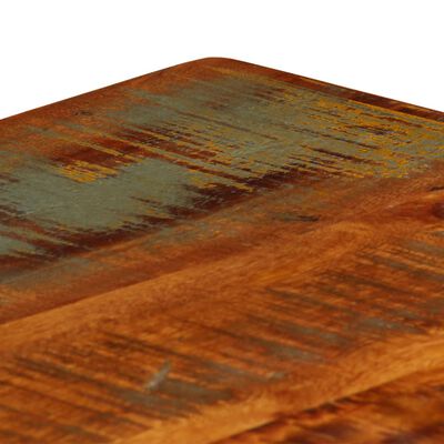 vidaXL Stolik kawowy z półką, 100x60x35 cm, z drewna z odzysku
