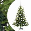 vidaXL Sztuczna choinka z bombkami 150 cm 150 LED Ciepła biel