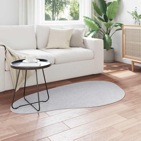 vidaXL Dywany pokojowe HUARTE Szary 80 x 150 cm Poliester