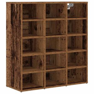 vidaXL Szafka na buty 77,5 x 30 x 83,5 cm Drewno inżynieryjne