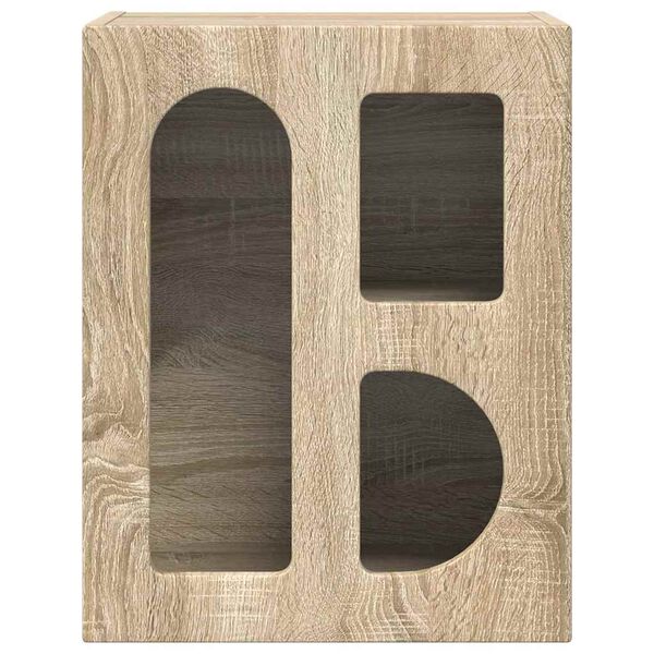 vidaXL Stolik nocny Dąb Sonoma 40 x 35 x 50 cm Materiał drewnopochodny