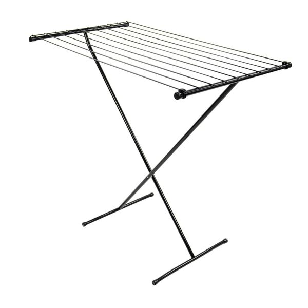 Bo-Camp Suszarka na pranie, stalowa, czarna, 9 m