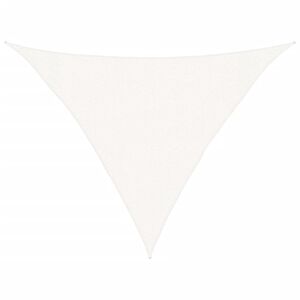 vidaXL Żagiel przeciwsłoneczny, 160 g/m&sup2;, biały, 3x3x4,2 m, HDPE