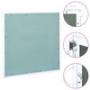vidaXL Panel rewizyjny z aluminiową ramą i płytą z gipsu, 700x700 mm