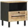 vidaXL Stolik nocny naturalny 40 x 33 x 46 cm Drewno z mango