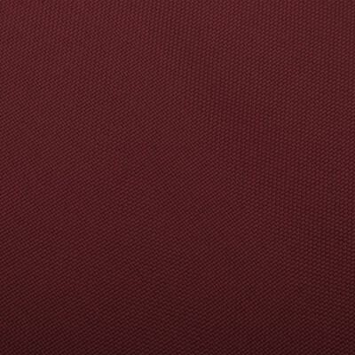 vidaXL Fotel bujany, winna czerwień, tapicerowany tkaniną