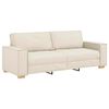 vidaXL Sofa 2 pcs Beżowy 220 x 80 x 84 cm Tkanina lniana