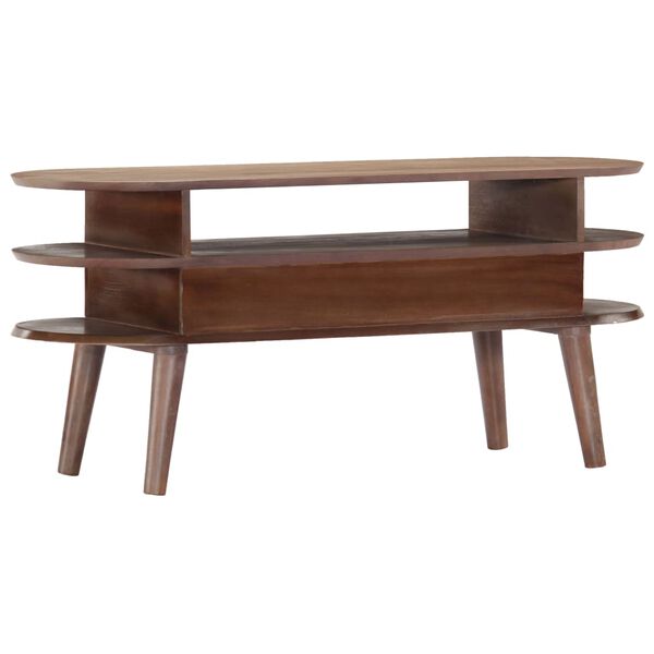 vidaXL Szafka pod TV, 110x35x50 cm, lite drewno akacjowe