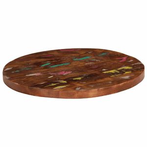 vidaXL Blat stolika, &Oslash; 40x1,5 cm, okrągły, lite drewno z odzysku