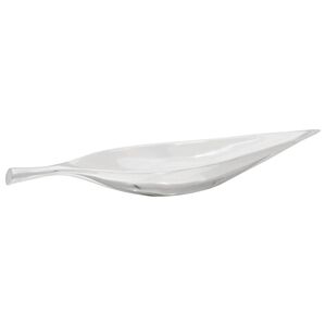 vidaXL Kosz na owoce Srebrny 60 x 15 x 8 cm Aluminium