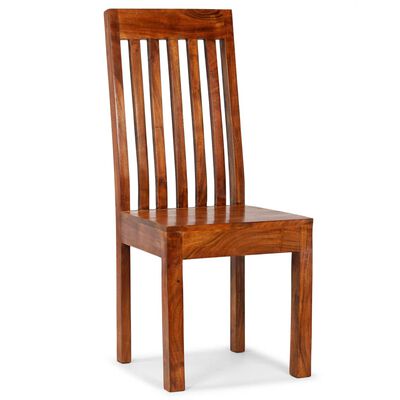 vidaXL Krzesła stołowe, 2 szt., drewno w miodowym kolorze, nowoczesne