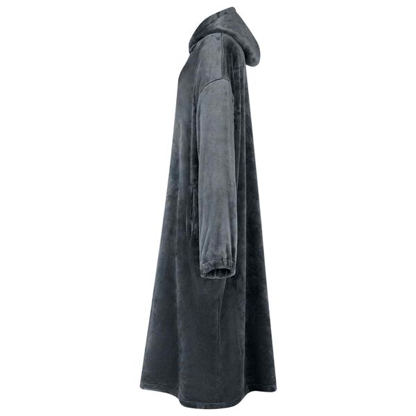 vidaXL Bluza-koc Granatowy m Flanela