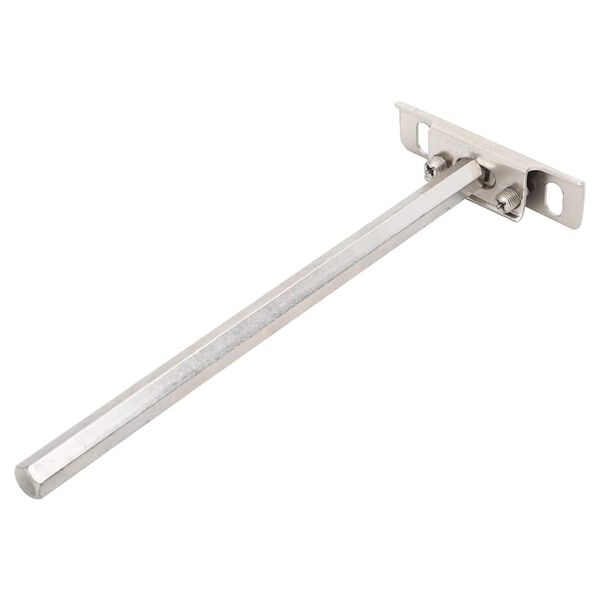 vidaXL Wsporniki p&oacute;łek pływających, 12 szt., &Oslash;12x200 mm, stal węglowa