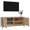 vidaXL Szafka pod TV, dąb sonoma, 102x35x45 cm materiał drewnopochodny