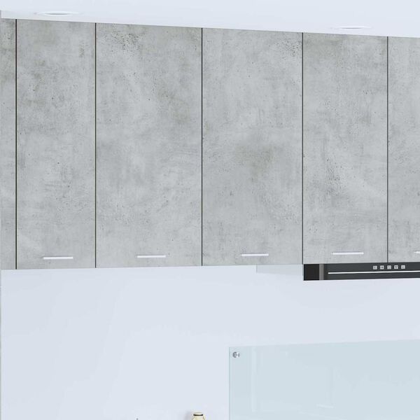 vidaXL Szafka wisząca z przechowywaniem Betonowy szary 80 x 31 x 80 cm