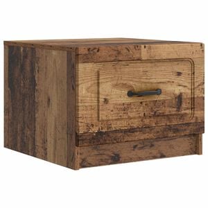 vidaXL Stolik kawowy Stare drewno 49 x 50 x 37 cm Drewno inżynieryjne