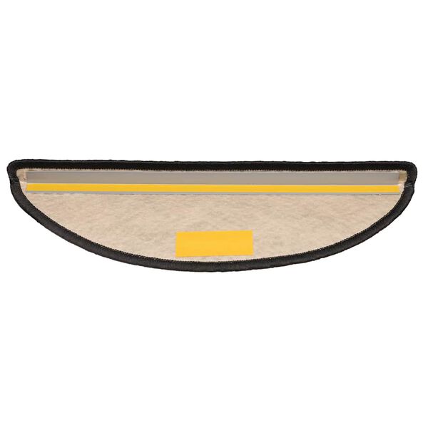 vidaXL Maty na schody samoprzylepne Sisal-Look 30 szt. 65x21x4 cm