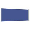 vidaXL Zwijana markiza boczna, 120 x 300 cm, niebieska