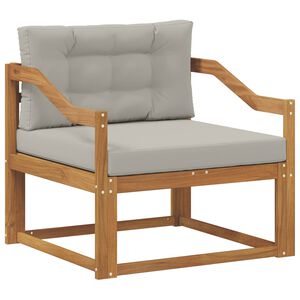 vidaXL Środkowa sofa ogrodowa naturalny