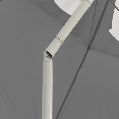 vidaXL Parasol plażowy, antracytowy, 300 cm