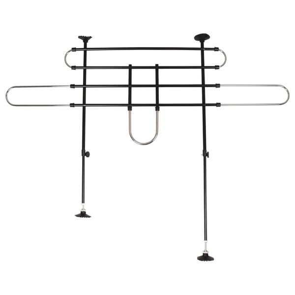 FLAMINGO Przegroda dla psa do samochodu Eduard, 2 drążki, 2 ustawienia