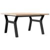 vidaXL Stolik kawowy z nogami w kształcie litery Y, 80x80x45,5 cm