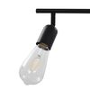 vidaXL Lampa z 4 reflektorami, czarna, 60 cm, E27