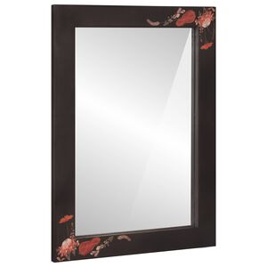 vidaXL Lustro Wielokolorowe 70 x 50 x 3 cm Szkło