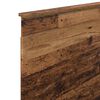 vidaXL Zagł&oacute;wek Stare drewno 75 cm Materiał drewnopochodny