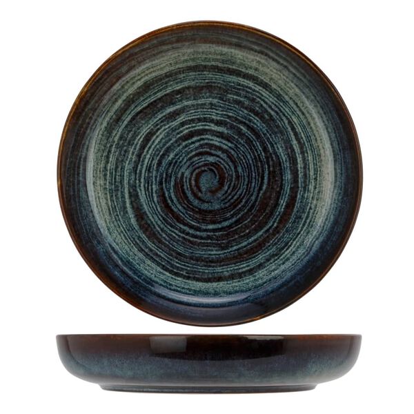 Cosy & Trendy Talerze głębokie Atlantis w kręgi, 4 szt., &Oslash;24 cm