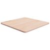 vidaXL Kwadratowy blat do stolika, 50x50x1,5 cm, surowe drewno dębowe
