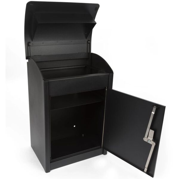 Perel Skrzynka pocztowa na paczki i listy Malmo, ciemnoszara