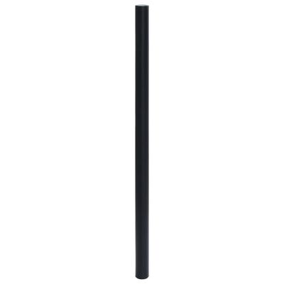 vidaXL Samoprzylepna okleina meblowa, matowa czerń, 90x500 cm, PVC