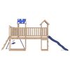 vidaXL Plac zabaw do ogrodu, lite drewno sosnowe