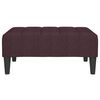 vidaXL Podn&oacute;żek, fioletowy, 78x56x32 cm, tapicerowany tkaniną