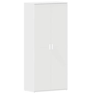 vidaXL Szafka na buty 80 x 39 x 178 cm Drewno inżynieryjne Biały
