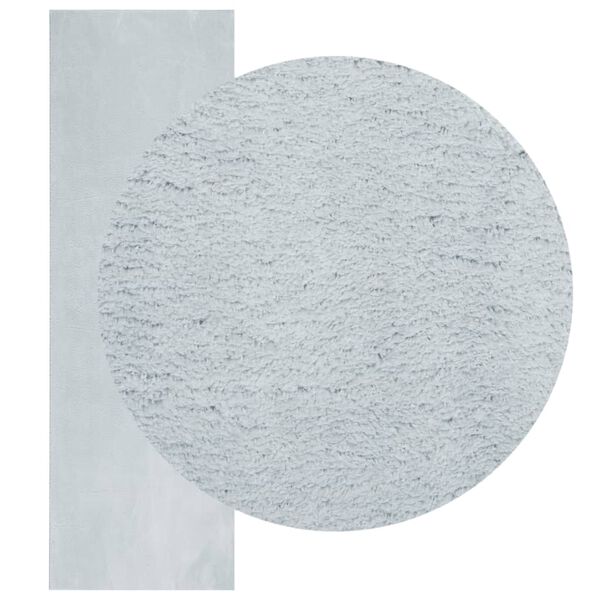 vidaXL Dywan HUARTE z kr&oacute;tkim włosiem, niebieski, 80x250 cm