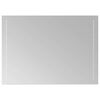 vidaXL Lustro łazienkowe LED przezroczysty 70 x 50 cm szkło hartowane