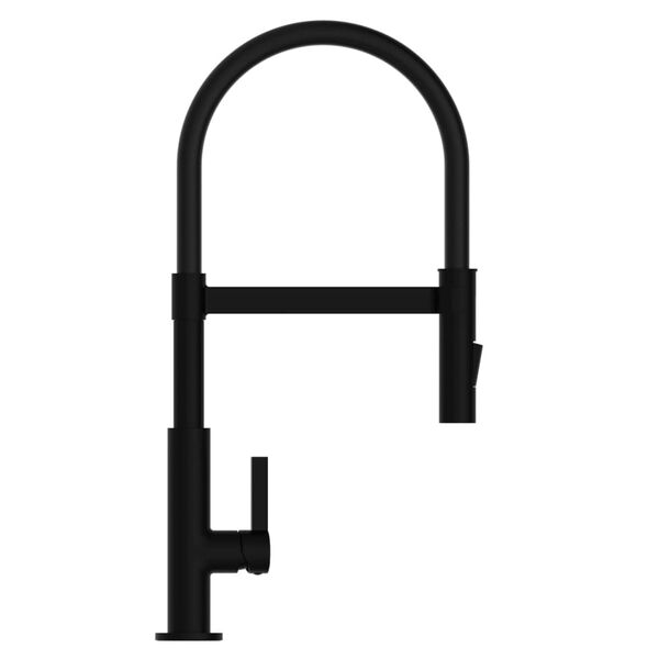 SCH&Uuml;TTE Bateria kuchenna MIAMI z mieszaczem, czarna, matowa