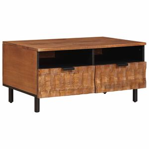 vidaXL Stolik kawowy z szufladą Brązowy 80 x 54 x 40 cm Drewno z mango