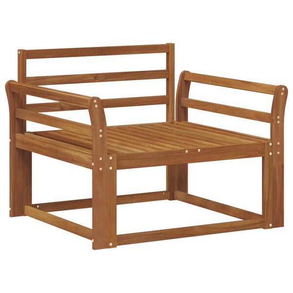 vidaXL Środkowa sofa ogrodowa Lite Drewno Akacji Naturalny