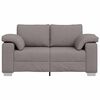 vidaXL Sofa 120cm Ciemnoszary tkanina