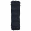 vidaXL Lina do łodzi 12 mm 15 m Niebieski kr&oacute;lewski Poliester